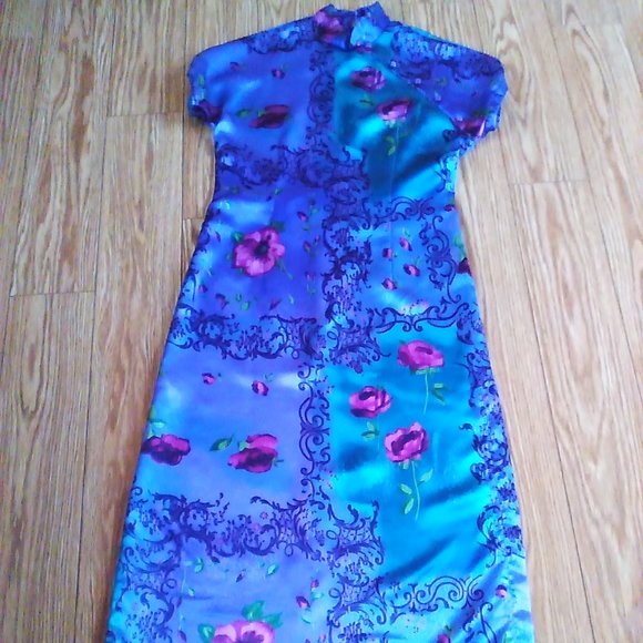 Robe chinoise faite main - Picture 1 of 5